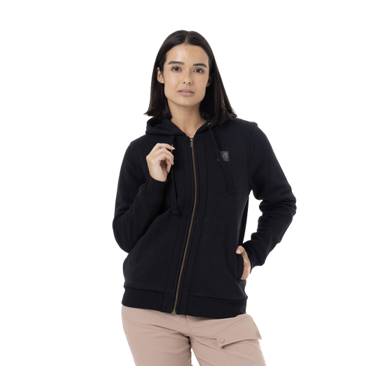 Hoodie Mekhai para mujer color negro
