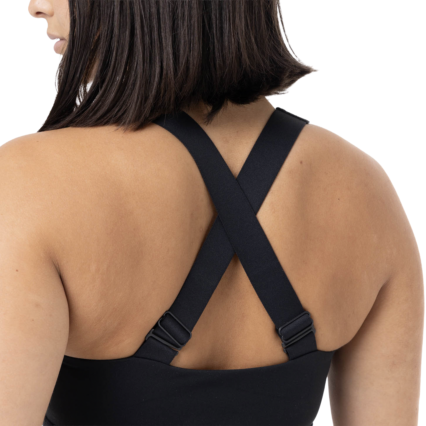 Sujetador deportivo Trail para mujer color negro