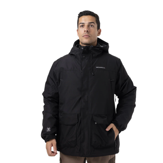 Jacket 3 en 1 Ezeo para hombre color negro
